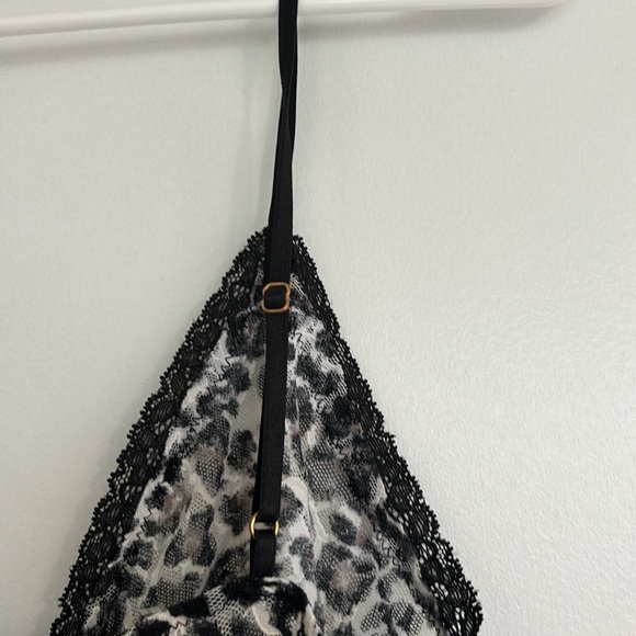 Victoria’s Secret animal print teddy, women’s sized L - Picture 5 of 7